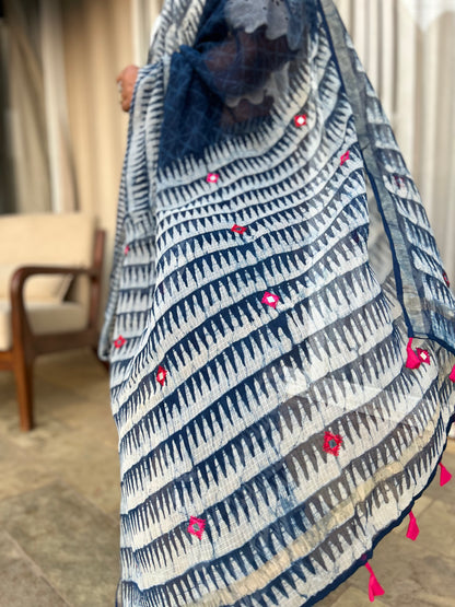 Aarzoo Kota Doria Saree