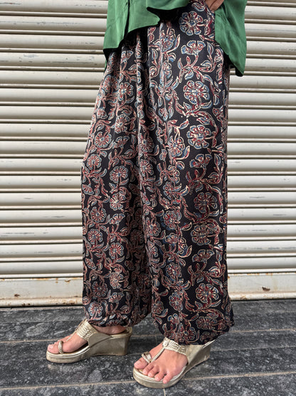 Emerald Modal silk Co-ord set with Balloon pants