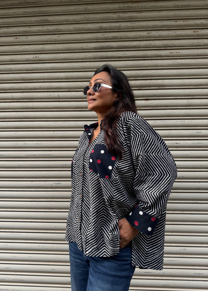 Rhythm Monochrome Cotton Shirt