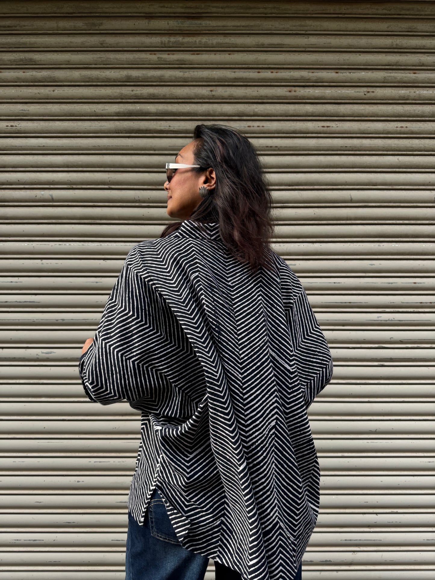 Rhythm Monochrome Cotton Shirt
