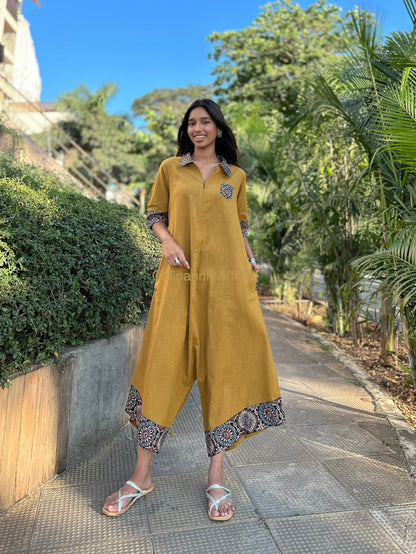 Mustard Suhaani jumpsuit