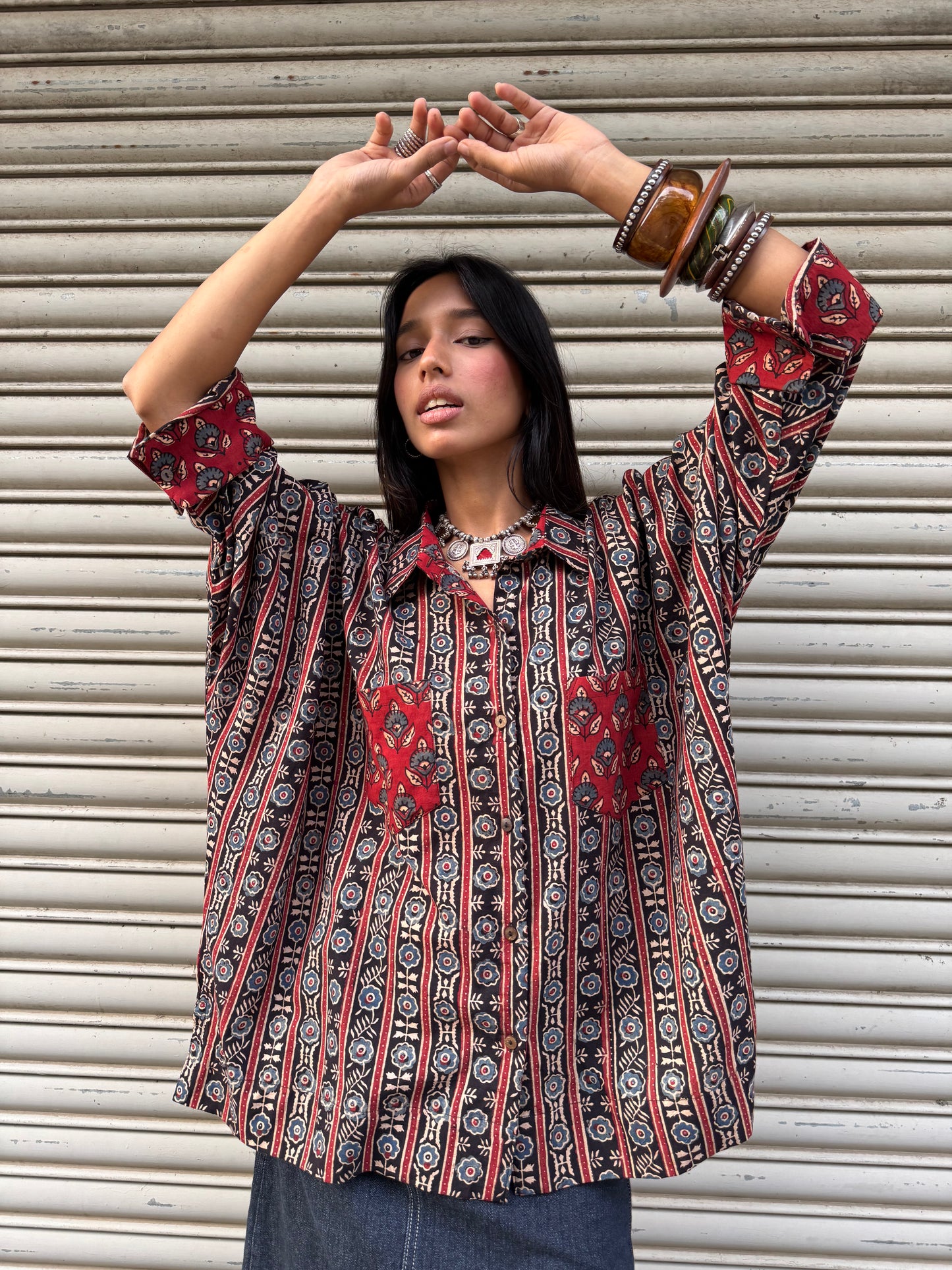 Dawn Ajrakh Cotton Shirt
